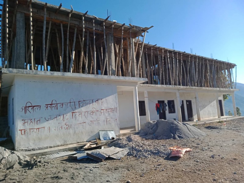 बाँफिकोटमा कोभिड आकष्मिक अस्पताल